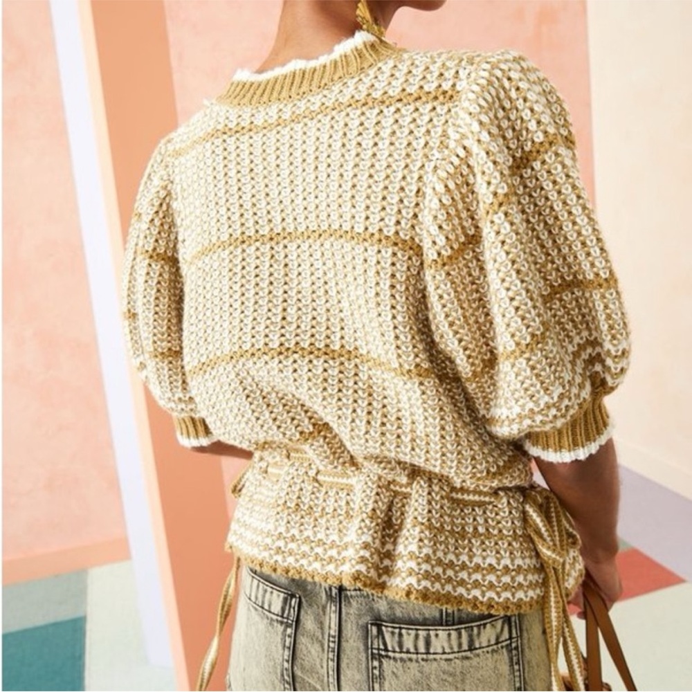 Ulla Johnson Amalia Pullover Honey - Picture 6 of 10